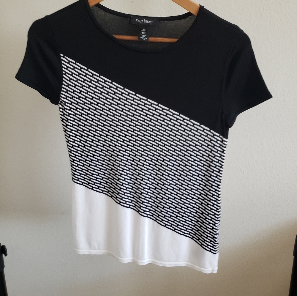 WHBM short sleeve sweater top